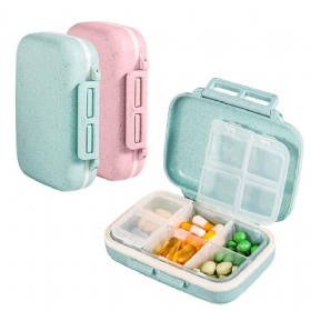 Kutija Za Tablete U Obliku Kovčega S Remenom Za Ručku S Više Odjeljaka Za Za Djecu Starije Osobe Organizator Za Pohranu Tableta