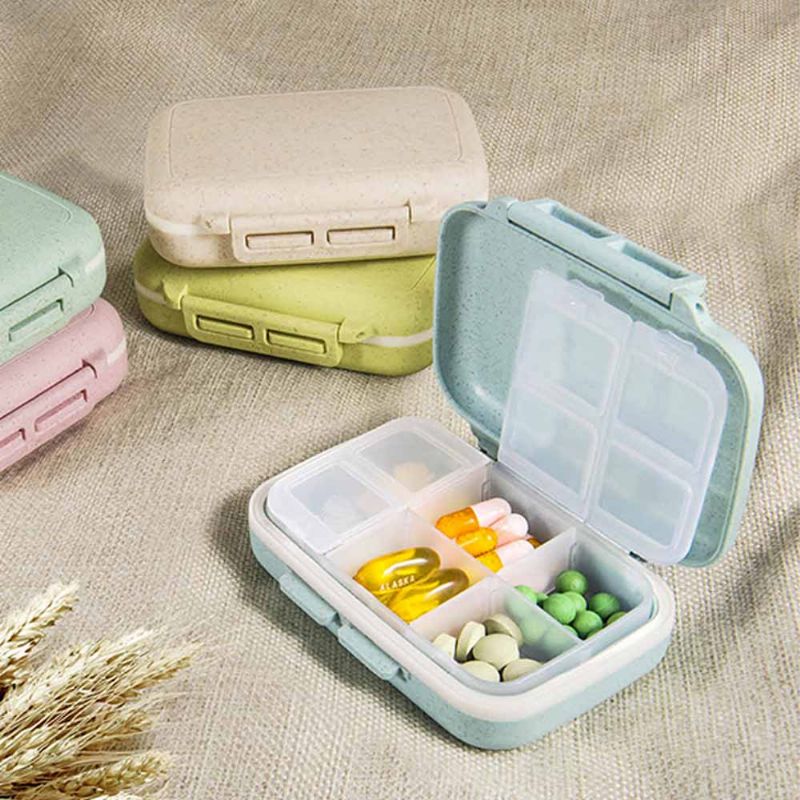 Kutija Za Tablete U Obliku Kovčega S Remenom Za Ručku S Više Odjeljaka Za Za Djecu Starije Osobe Organizator Za Pohranu Tableta