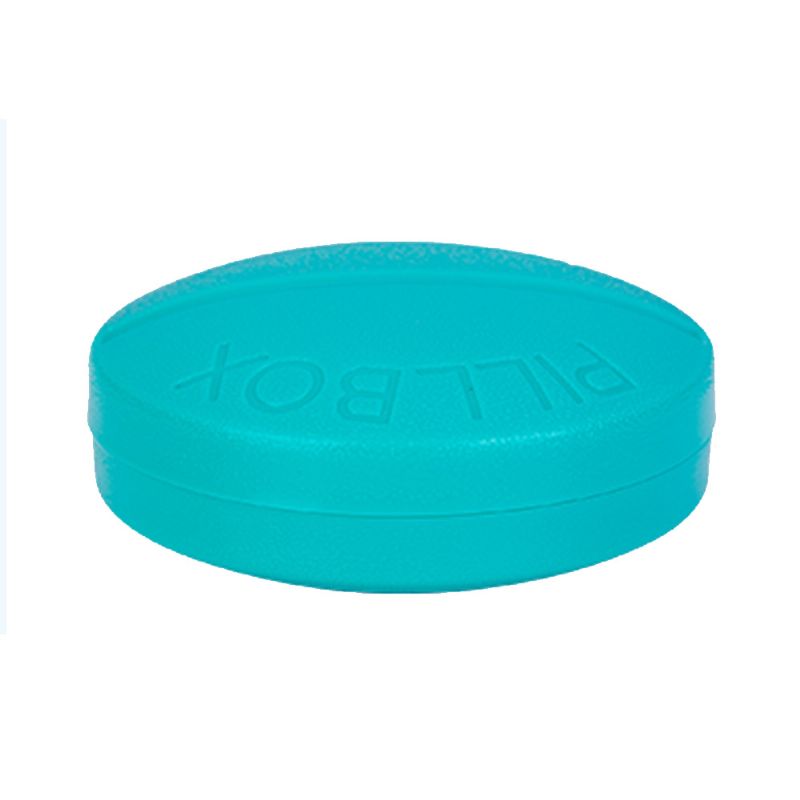 Macaron Color Okrugla Kutija Za Tablete S 4 Dijela Prijenosna Mala Za Tjedno Putovanje Mini Za Pohranjivanje Lijekova