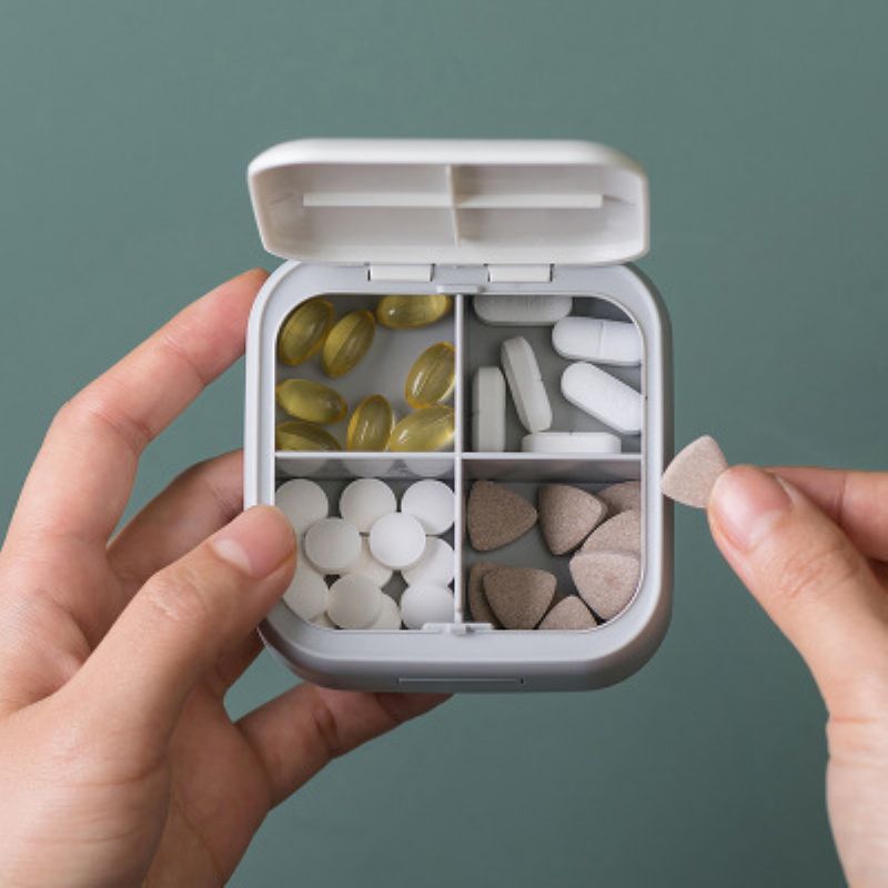 Mini Candy Prijenosna Kutija Za Tablete Organizator Za Za Pohranu Velikog Kapaciteta