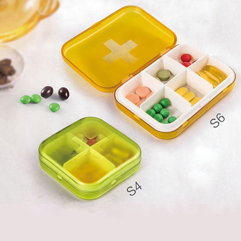 Mini Kutija Za Lijekove Prehrambeni Pp Prijenosni 7 Dana Odjeljci Za Brtvljenje Vodootporni Organizator Za Tablete Prilagodba