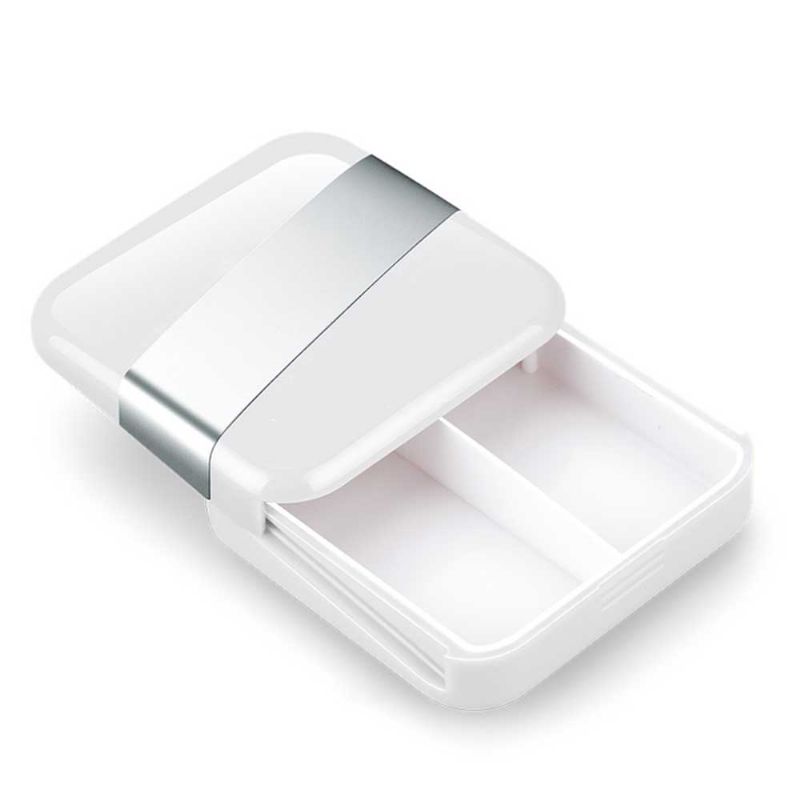 Prijenosna Elegantna Mini Kutija Za Lijekove Za Tablete Ili Pilule Odvajanje Brtvljenje Protiv Vlage Za Zasjenjena Za