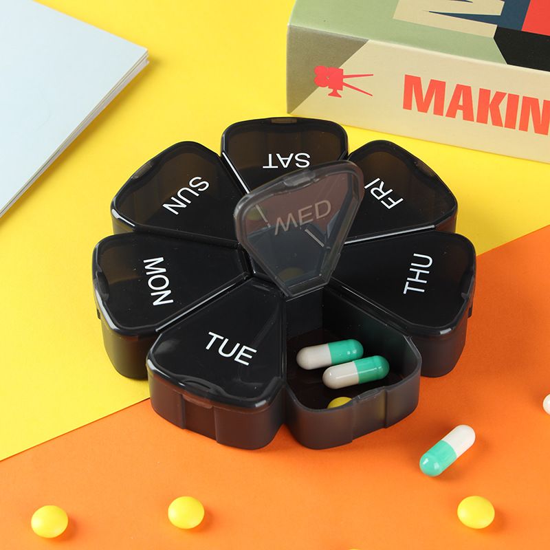 Prijenosna Kutija Za Tablete Za 7 Dana Nova Za Za Sa 7 Ćelija U Obliku Latice