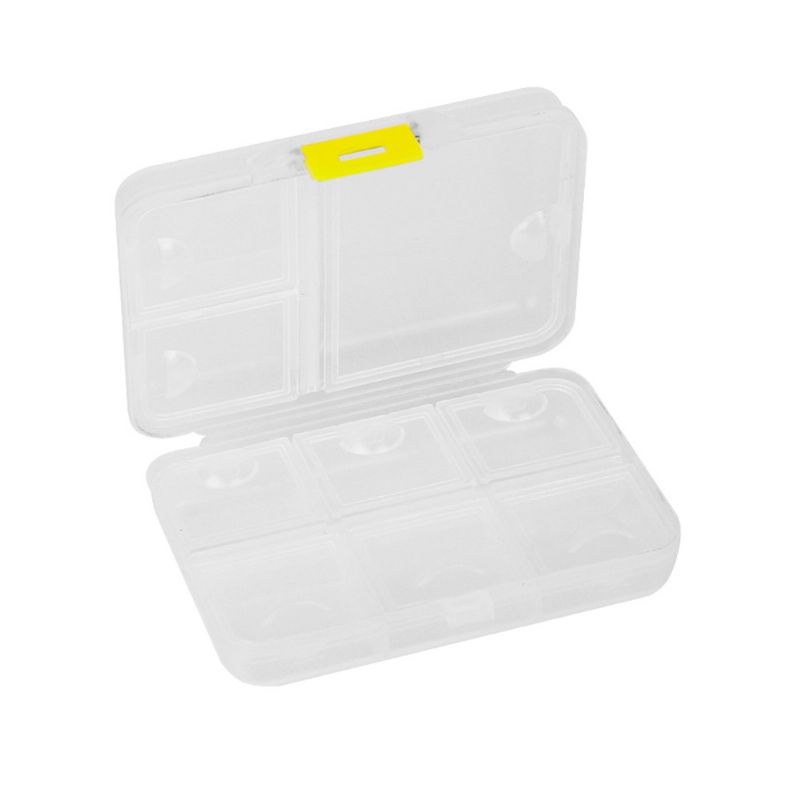 Prijenosna Kutija Za Tablete S Prozirnim Poklopcem I 9 Odjeljaka Tjedni Organizator Za Za Putovanja Za Torbicu Ili Džep