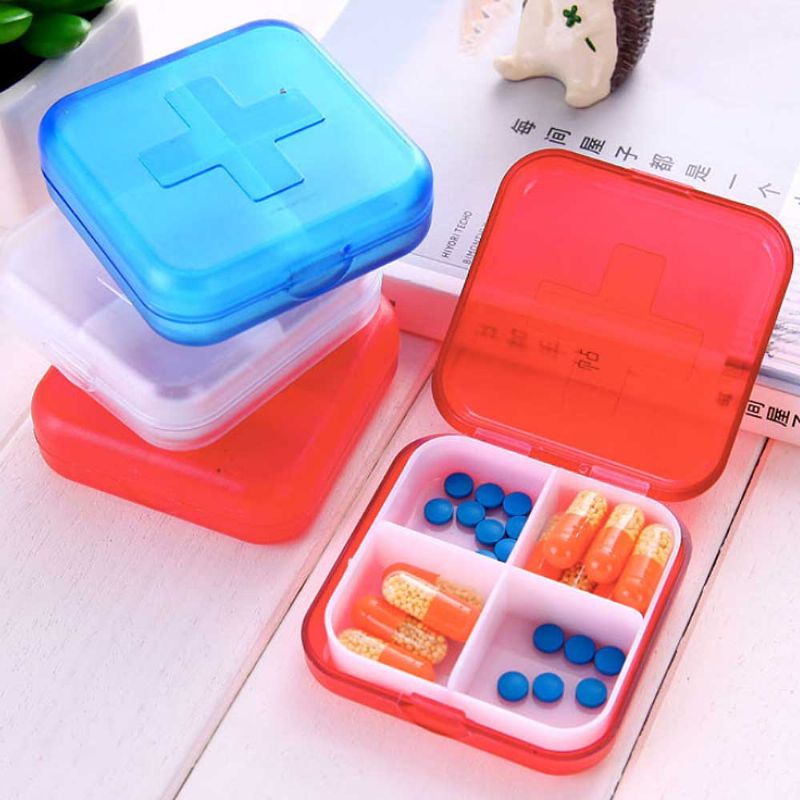 Prijenosna Mala Kutija Za Organiziranje Tableta Za Pilule Otporna Na Vlagu Za Vitamine Riblje Ulje Dodaci Lijekovi Za Lijekove