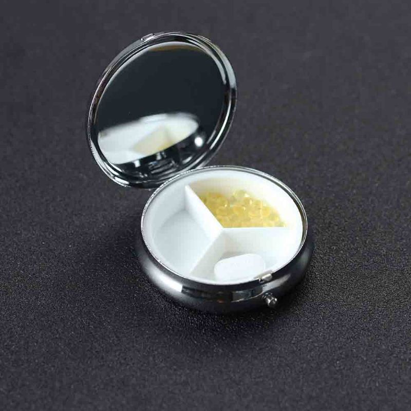 Prijenosna Mini Kutija Za Pilule Šarena S Jedinstvenim Uzorkom Za Pohranu Proizvoda Za Zdravstvenu Njegu