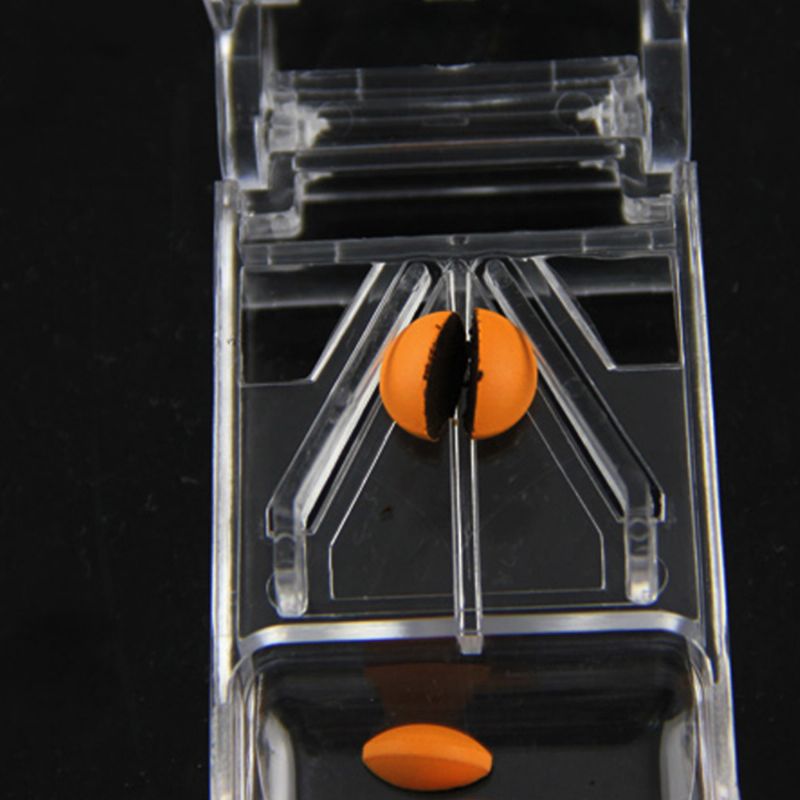 Rezač Pilula Ergonomskog Dizajna Prozirni Razdjelnik Od Nehrđajućeg Čelika Za Precizno Rezanje