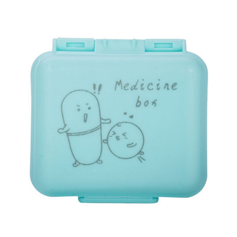 Slatka Kutija Za Tablete Prijenosna Sa 7 Odjeljaka Vitaminski Plastični Organizator Za Bez Bpa Za Stariju Djecu