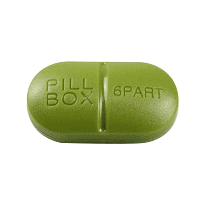Slatka Putna Kutija Za Tablete Za Džep Ili Torbicu Prijenosne Posude Za Lijekove Sa 6 Odjeljaka