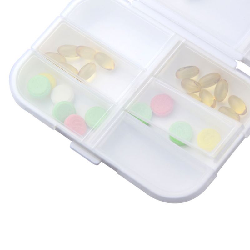 Tjedna Kutija Za Pilule Velikog Kapaciteta Za Svakodnevni Život Putovanje Na Otvorenom Prijenosna Za Nakit Od Polipropilena Za Hranu
