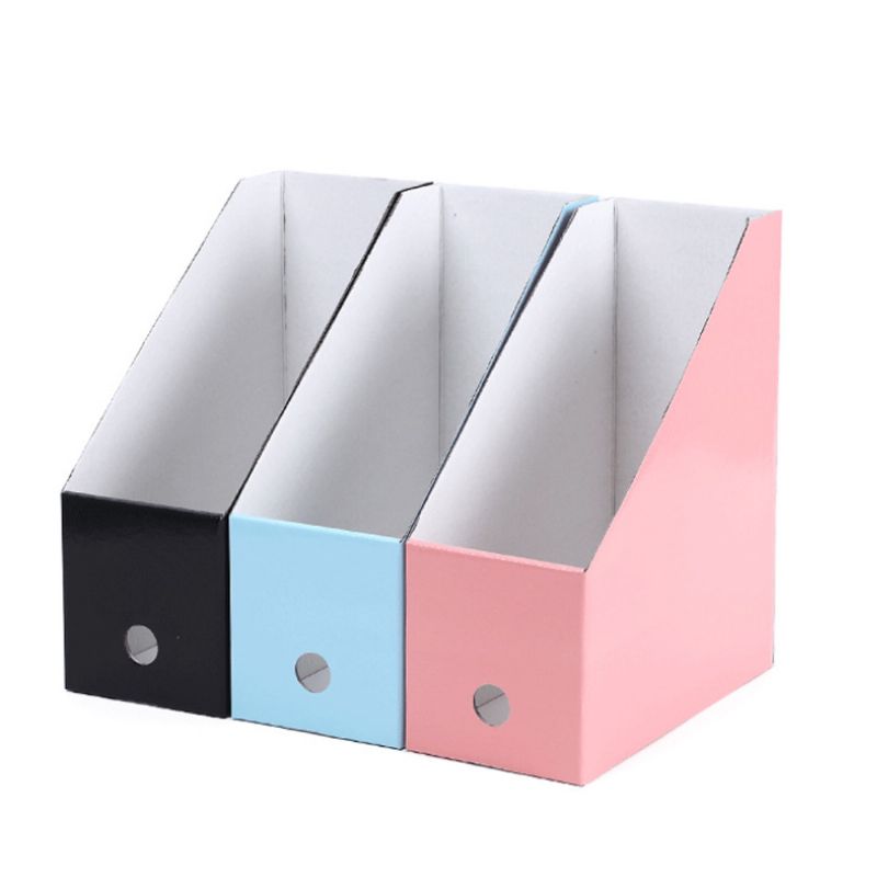 Valoviti Papir Desktop Receiving Box File Box Shelf Folder Box Columne