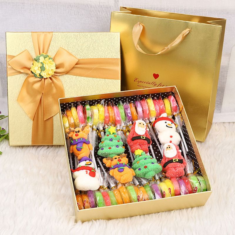 Elegantna Poklon Kutija Za Uskršnje Slatkiše Za Djecu Šećerna Vuna Marshmallow Lollipop Čokolada