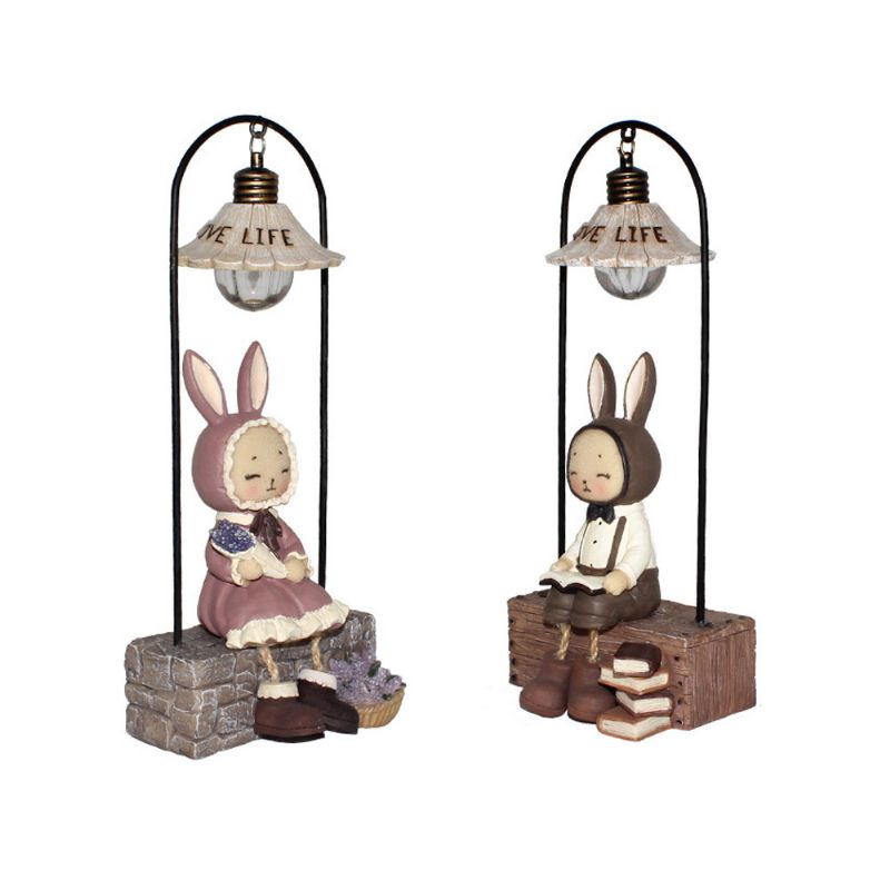 Kreativna Jenny Rabbit Igračka Noćno Svjetlo Dekorativna Stolna Svjetiljka Rođendanski Darovi Za Djecu Bebe Djevojčice Dječaci