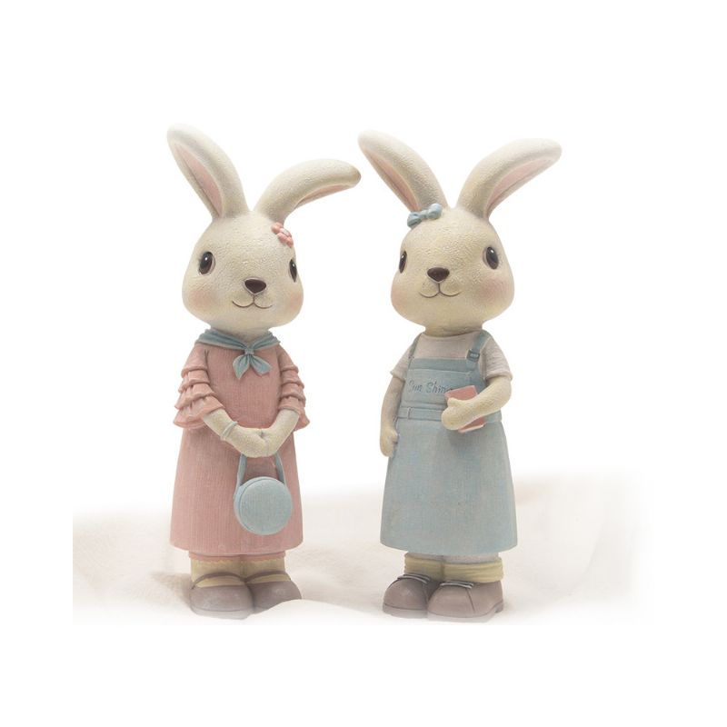 Kunić Dekoracija Doma Bunny Figurice Od Smole Boom Friend Hare Dekoracije Za Dom I Vrtne Ukrase