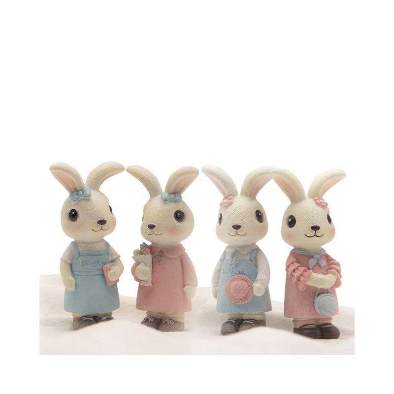 Kunić Dekoracija Doma Bunny Figurice Od Smole Boom Friend Hare Dekoracije Za Dom I Vrtne Ukrase