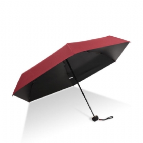 Vjetrootporan Kišobran Sa Zaštitom Od Sunca I Kiše Kompaktni Prijenosni Kišobrani Za Putovanja Na Otvorenom Za Muškarce Žene Djeca