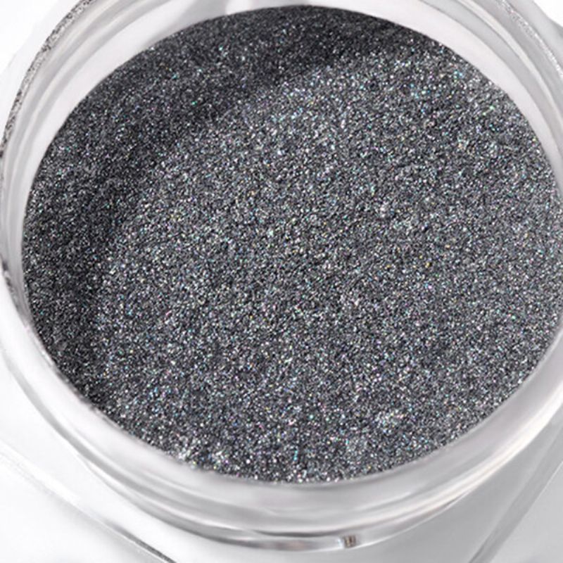 1g Magic Mirror Black Nail Glitter Powder Smooth Nails Art Chrome Pigment Dust Manicure Diy Decorati