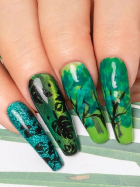 7 Ml Forest Green Series Gel Za Lak Za Nokte Gel Za Fototerapiju Za Manikuru Polutrajni Uv Gel Za