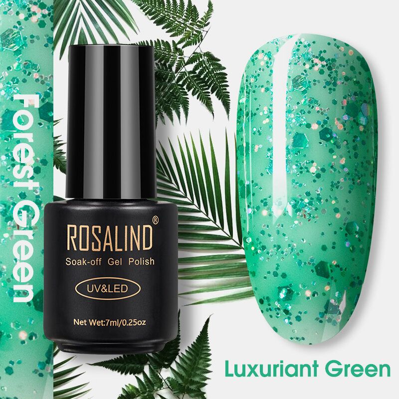 7 Ml Forest Green Series Gel Za Lak Za Nokte Gel Za Fototerapiju Za Manikuru Polutrajni Uv Gel Za