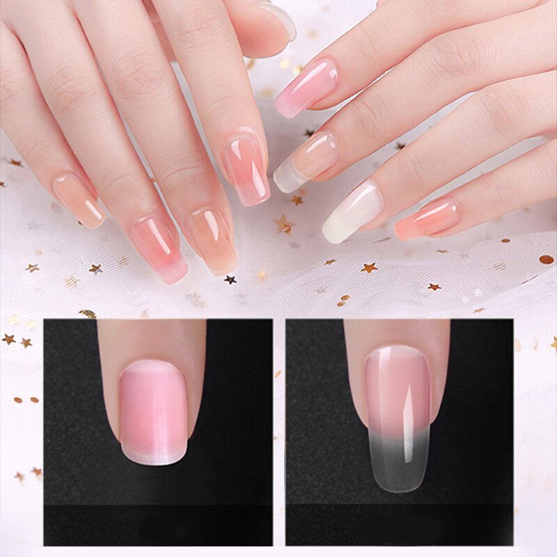 9 Boja Nail Extension Gel Art Specijalni Set Čvrsti Brzosušeći Modeli Set Gelova Za Nadogradnju