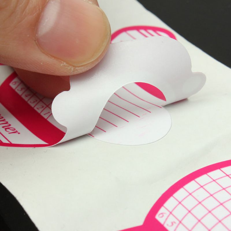 Dancingnail 500pcs Roll Gel Acryl Nail Extension Samoljepljive Vodilice Papirnate Naljepnice