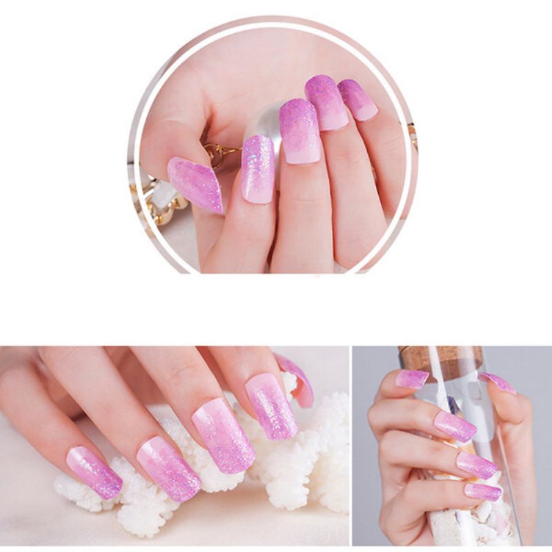 Maxdona 3 Boje/komplet Lakova Za Nokte Gradient Color Cocktail Magic Nails Gel