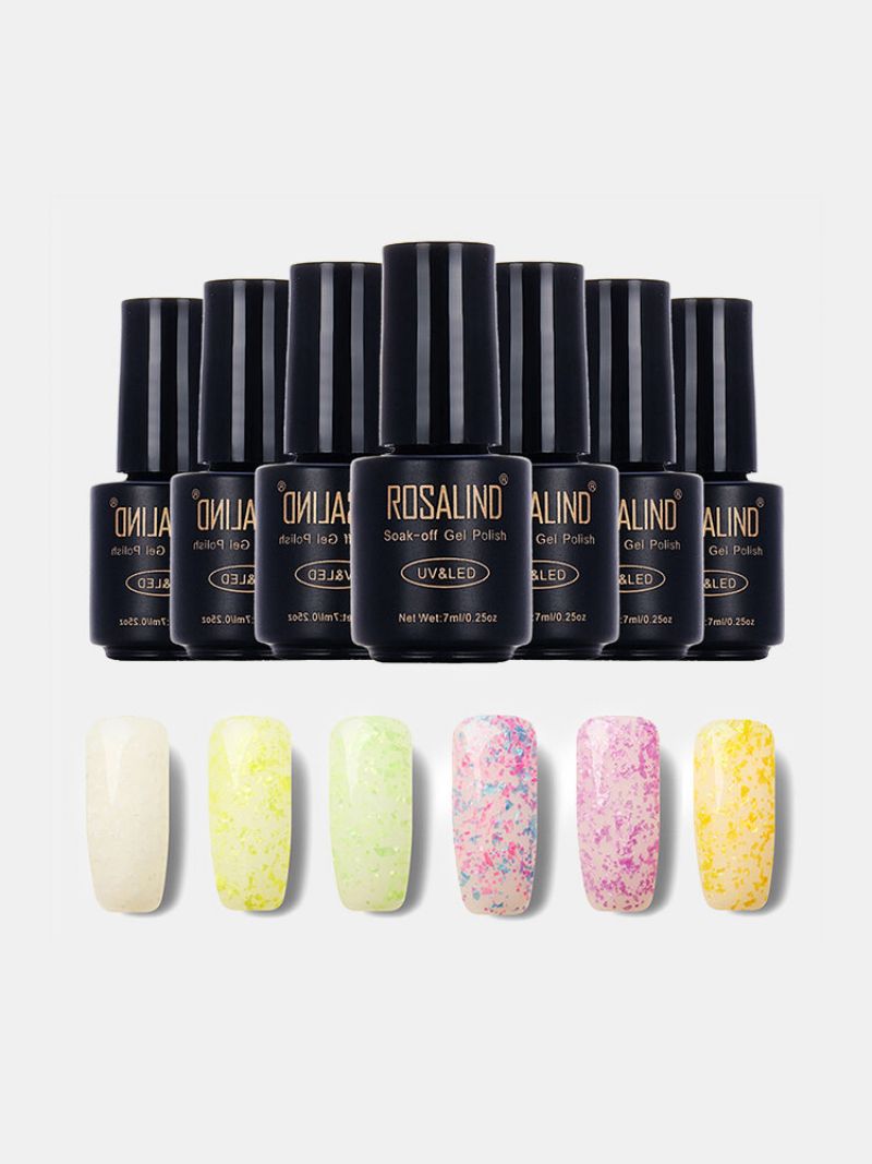Rosalind Uv Led Gel Lak Nail Art Lacquer Dugotrajni Upijajući Lak 24 Boje