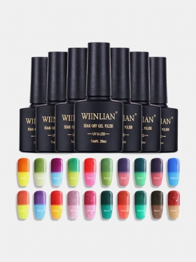 Termalni Uv Gel Lak Za Nokte Dugotrajno Svjetlucanje Promjena Temperature Boje