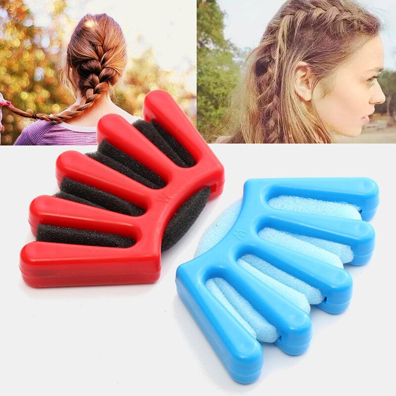 3 Boje Five Fingers Design Alat Za Pletenje Ženske Kose Twist Hair Braider Za Oblikovanje Diy Dodatak