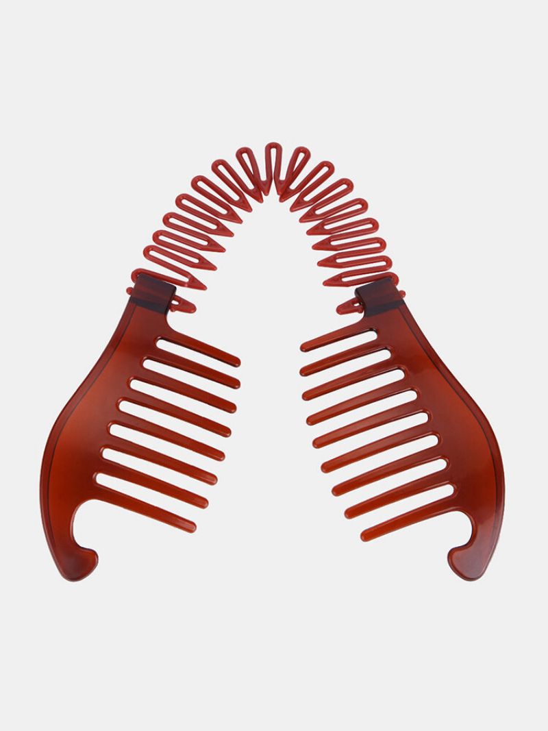 Frizerski Češalj Za Oblikovanje Kose Vezica Za Kosu Isprepleteni Bočni Za Alat Za Njegu