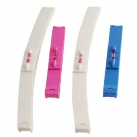 Hair Bang Ruler Cute Trimmer Fringe Cut Tool Clipper Vodič Za Češalj Pink Blue