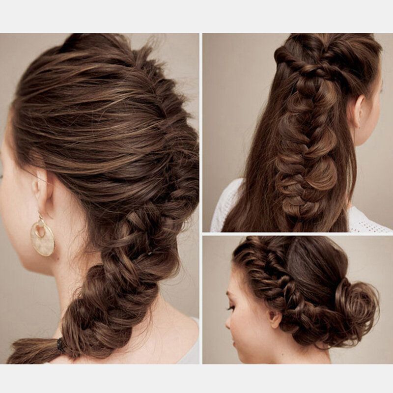 Lady French Alat Za Pletenje Kose Za Kućnu Upotrebu Twist Hair Braider Prijenosni Diy Frizerski Za Oblikovanje