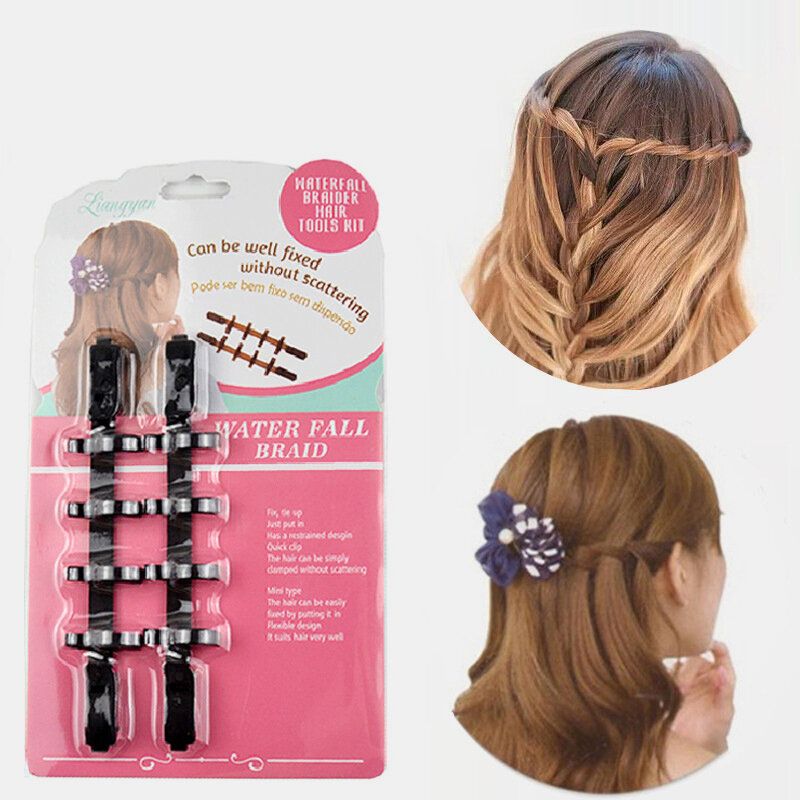 Lady French Alat Za Pletenje Kose Za Kućnu Upotrebu Twist Hair Braider Prijenosni Diy Frizerski Za Oblikovanje