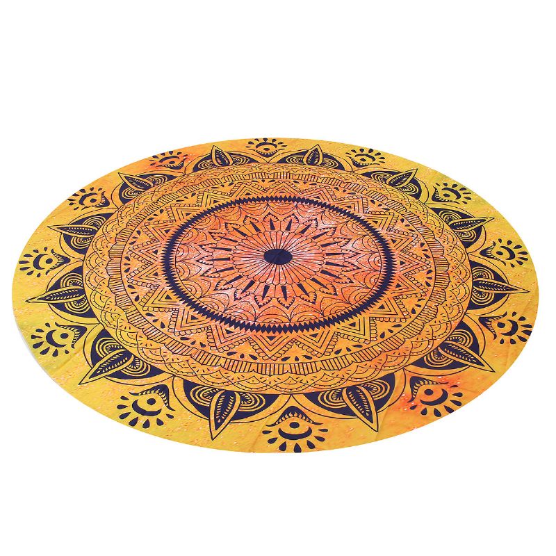 150cm Mandala Print Poliester Ljetni Ručnik Za Plažu Viseći Dekor Tapiserija Deka