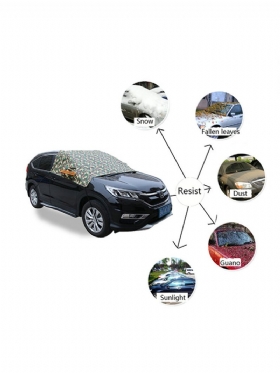 248*178 cm Poklopac Za Vjetrobransko Staklo Velike Veličine Zaštita Od Topline I Sunca Protiv Snijega Prašine I Mraza Štitnik Od Leda Za Suv