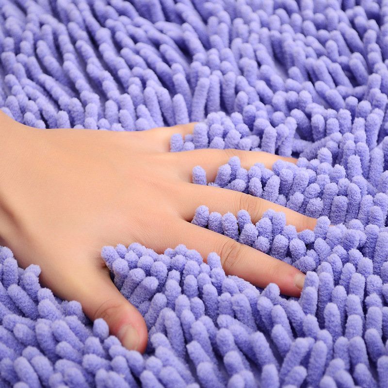 31x19 Inča Pahuljasti Tepisi Za Spavaću Sobu Koji Se Mogu Prati U Perilici Od Šenile Mekana Prostirka Za Kupaonicu Protuklizni Upijajući Tepih Otirač Za Vrata Čupava Podna