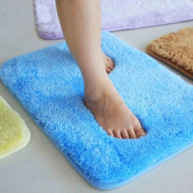 80x50cm Absorbent Shaggy Tepih Kućni Protuklizni Mekana Prostirka Za Spavaću Sobu