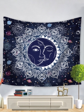 Bohemian Mandala Tarot Constellation Zidne Tapiserije Kućni Dnevni Boravak Art Decor Ručnici Za Plažu