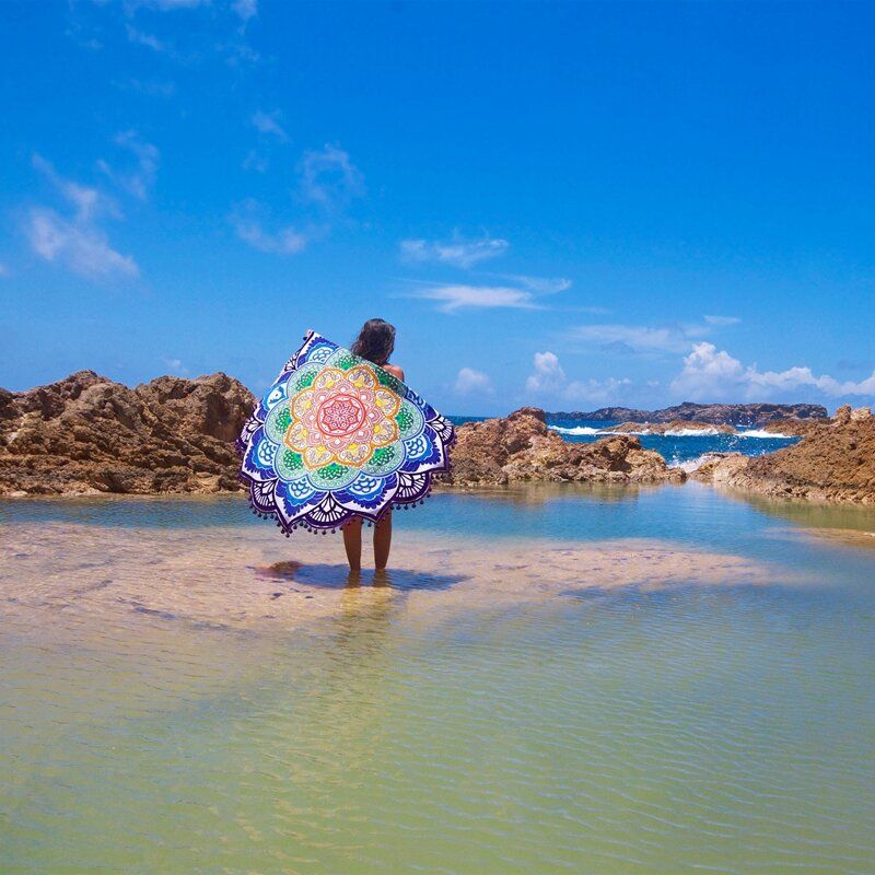 Bohemian Totem Ručnici Za Plažu Joga Prostirka Madrac Za Kampiranje Navlaka Za Bikini Mandale Tapiserija