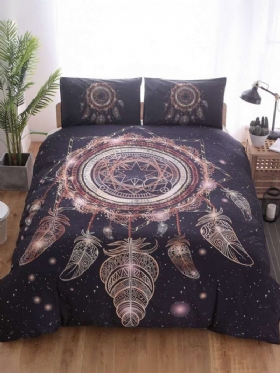 Dreamcatcher Duvet Poplun Posteljina 3pcs Set Single/double/queen/king