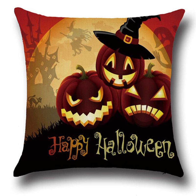 Halloween Party Sofa Krevet Auto Jastuk Navlaka Home Decor Pumpkin Jastučnica