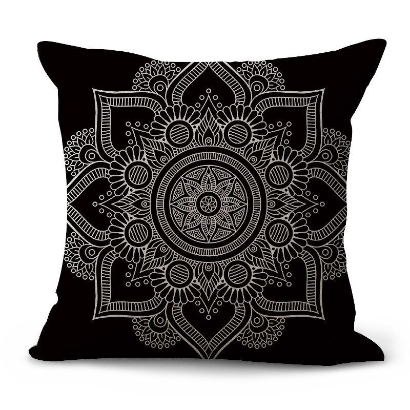 Mandala Poliesterska Jastučnica Boemski Geometrijski Slon Kućni Ukras