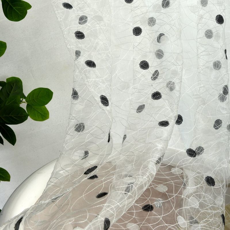 Modni Ptičji Gnijezdo Voile Vrata Zavjesa Panel Prozor Sobna Pregrada Prozirna Kućni Dekor
