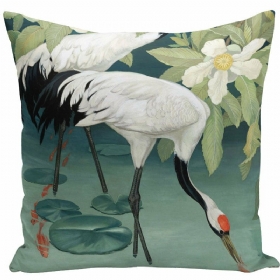 Retro Slika Flamingo Swan Vila Jastučnica Od Domaće Tkanine Navlaka Za Kauč