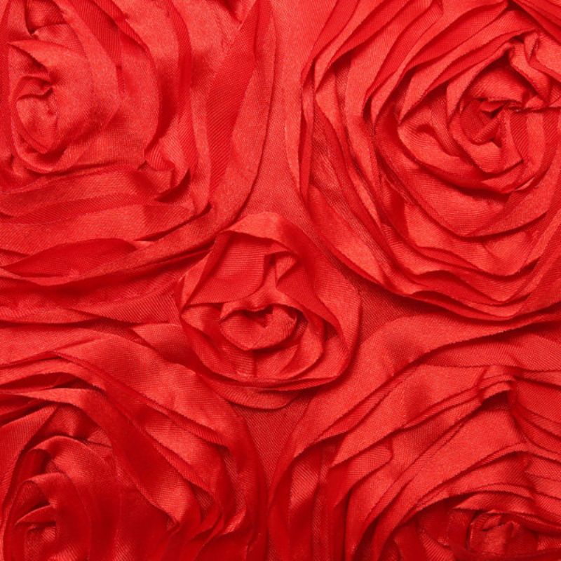 Satenski 3d Cvijet Ruže Četvrtaste Jastučnice Kućni Kauč Dekoracija Za Vjenčanje