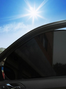 Sjenilo Za Automobilski Prozor - (2 Paketa) - 26x15 Inča Prianjajući Za Automobilske Prozore - Zaštita Od Bljeska Sunca I Uv Zraka Za Vaše Dijete - Sunčane Sjenila Za Bočni Za Bebe