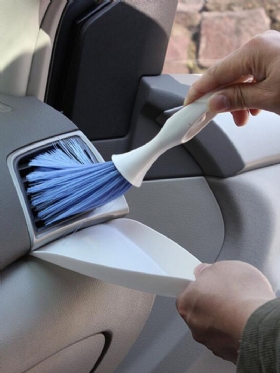 Četka Za Prašinu Za Čišćenje Automobila Otvor Za Zrak Za Ventilaciju Ploča S Instrumentima Žlica