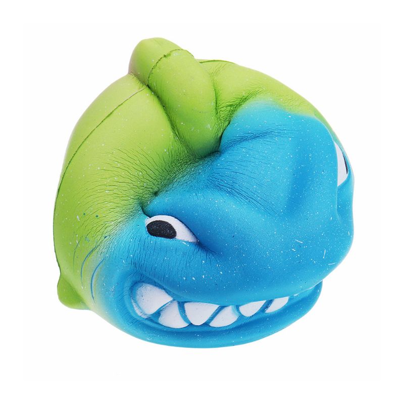 Fierce Shark Squishy Slow Rising Toy Poklon Zbirka S Pakiranjem