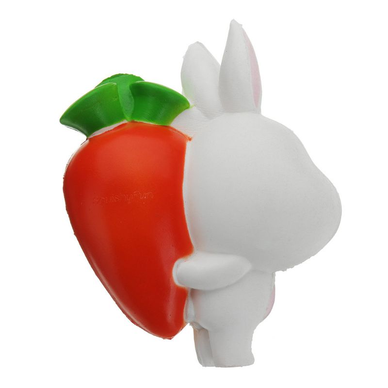 Kawaii Radish Rabbit Squishy Igračka Koja Se Sporo Diže S Pakiranjem Poklon Za Kolekciju