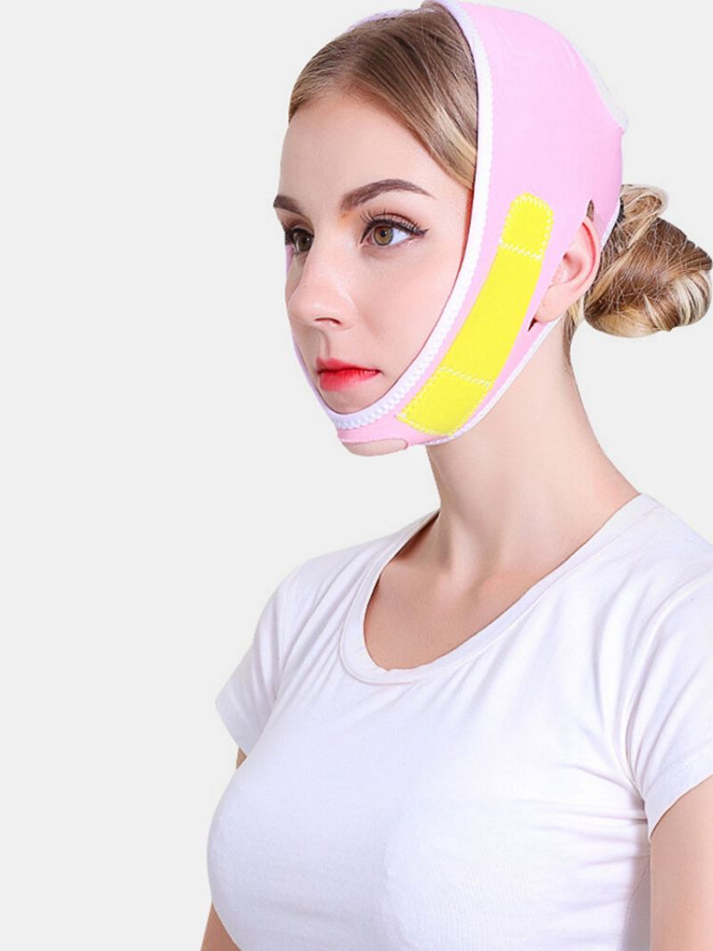 Maska Za Spavanje Za Podizanje Lica Uklanjanje Nazolabijalnih Bora Dvostruka Brada Artefakt Za V-obrazna Za Mršavljenje